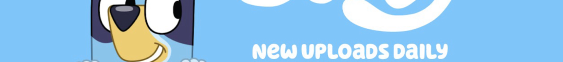 Bluey - Official Channel By Phoebe Cresswell Banner
