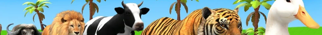 Fountain Animal 3D Banner