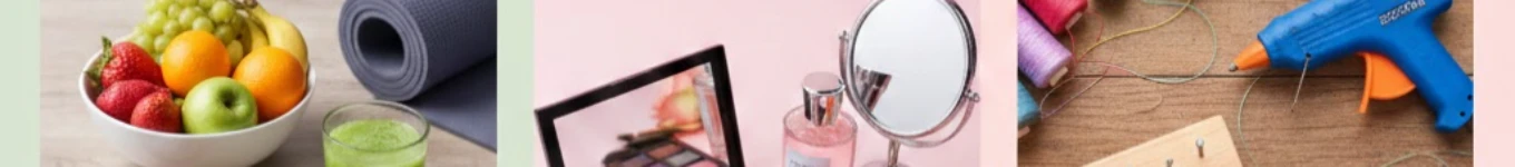 Health Beauty & DIY Banner