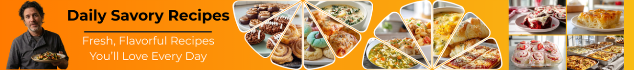 Daily Savory Recipes Banner