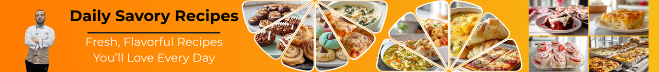Daily Savory Recipes Banner