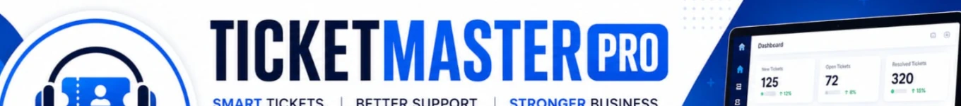 TicketMaster Pro Banner