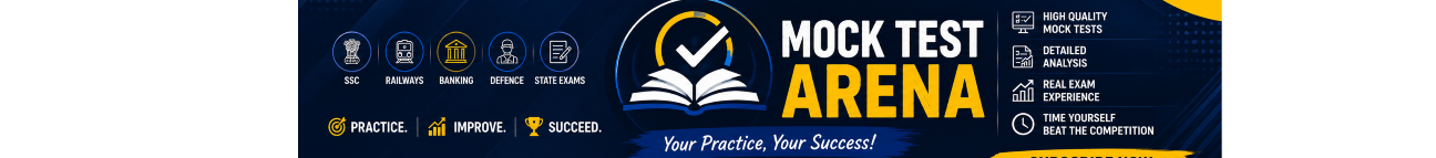 mocktestarena.com Banner
