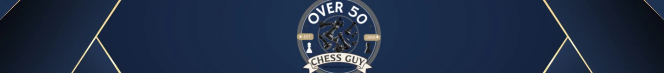 Over 50 Chess Guy Banner