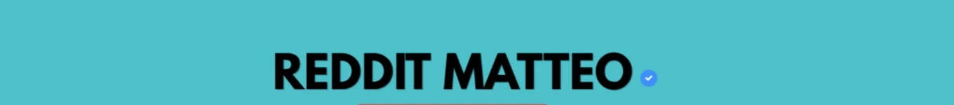 Reddit  Matteo Banner