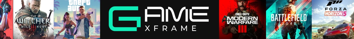 Game X Frame Banner