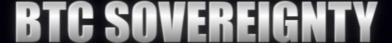 Sovereign Bitcoin Banner