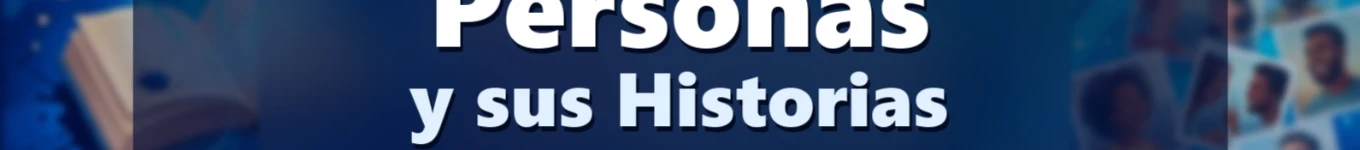 Personas y sus Historias Banner