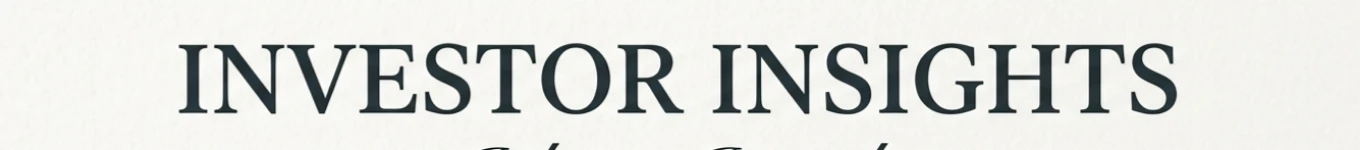 Investor Insights Banner
