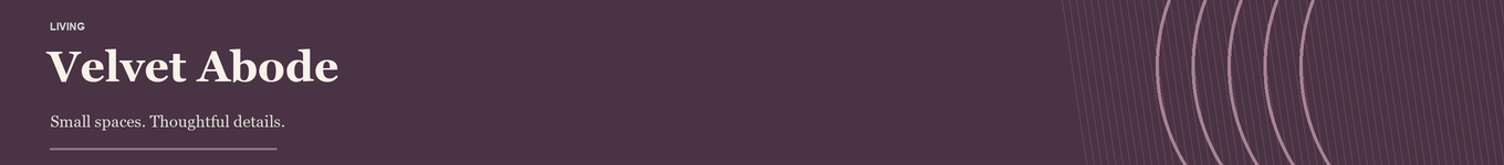 Velvet Abode Banner