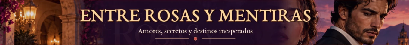 Entre Rosas y Mentiras Banner