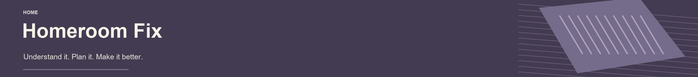 Homeroom Fix Banner