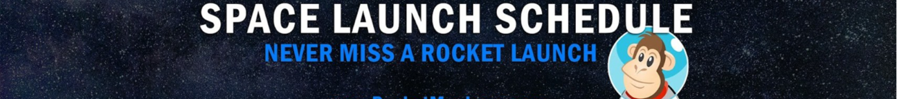 spacelaunchschedule.com Banner