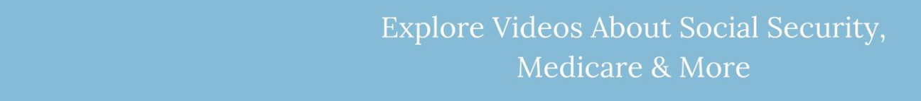 Social Security Resources Banner