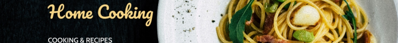 Home Cooking Banner