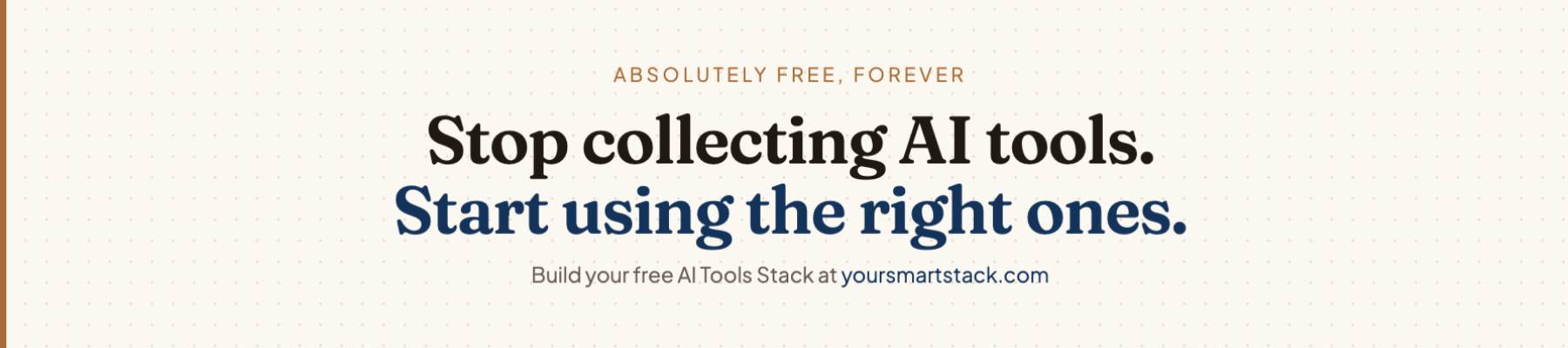Your Smart Stack Banner