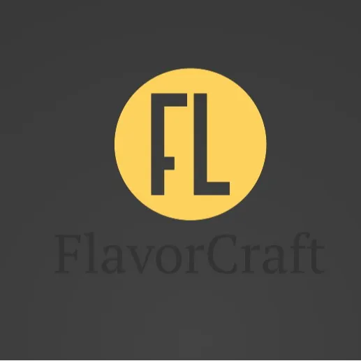 FlavorCraft Kitchen Logo