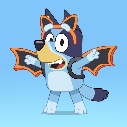 Bluey - Official Channel Logo