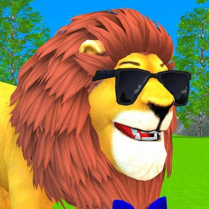 Fountain Animal 3D Logo