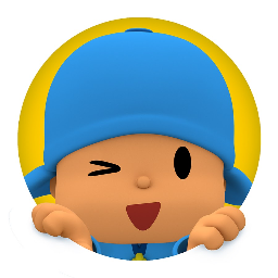 Pocoyo English - Official Channel Logo