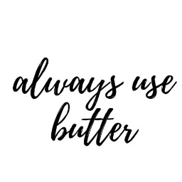 Emmeline - alwaysusebutter Logo