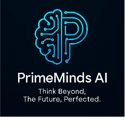 Prime Minds AI: Custom AI Agents That Work 24/7 For Your Business Logo