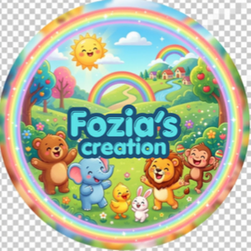 Kids Rhyme Fozia's Creation Logo
