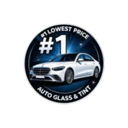 Lowest Price Auto Glass & Tint Logo