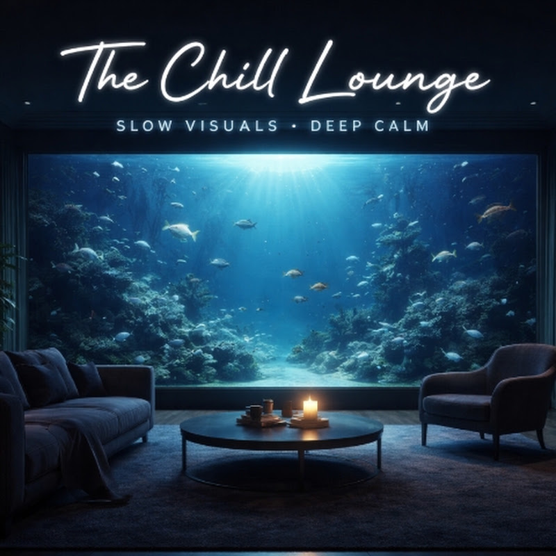 The Chill Lounge: Slow Visuals* Deep Calm Logo