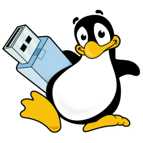 Pendrive Linux Videos Logo