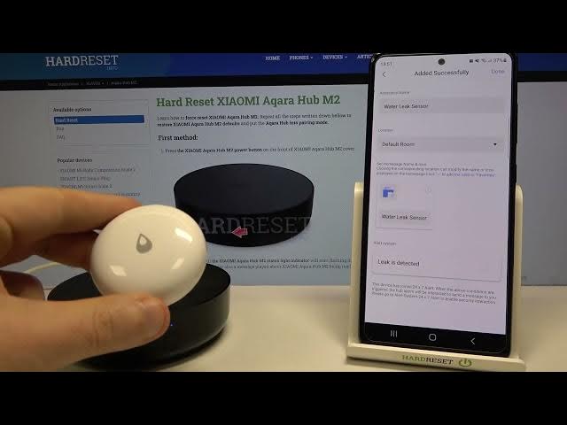 Video thumbnail for How to Add AQARA Water Leak Sensor to Xiaomi Aqara Smart Home System - Aqara app Device Pair