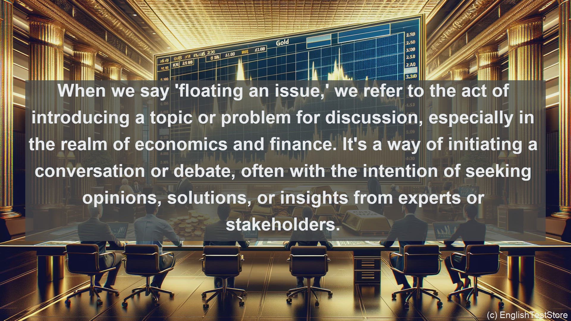 'Video thumbnail for Floating an issue in economics and finance'