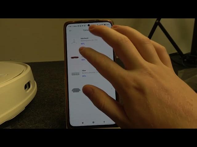 Video thumbnail for How To Check Consumables Condition In Robot Xiaomi Vacuum S10