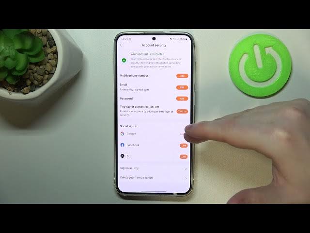 Video thumbnail for How To Link Temu Account With Google In Temu App