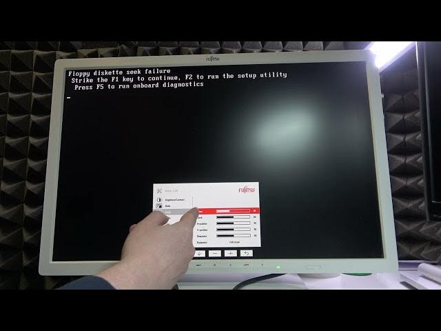 Video thumbnail for How To Change Image Settings In Fujitsu Monitor