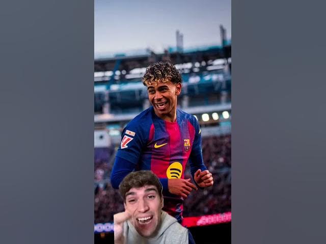 Video thumbnail for LAMINE JUGÓ CON FIEBRE