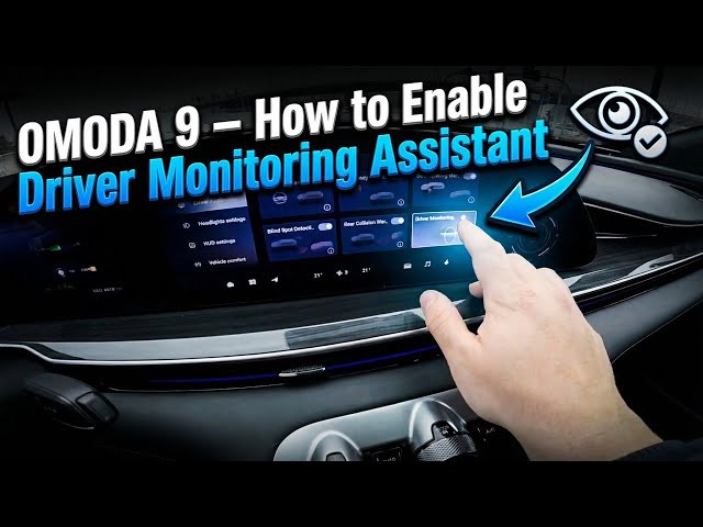 Video thumbnail for OMODA 9 – How to Enable Driver Monitoring Assistant
