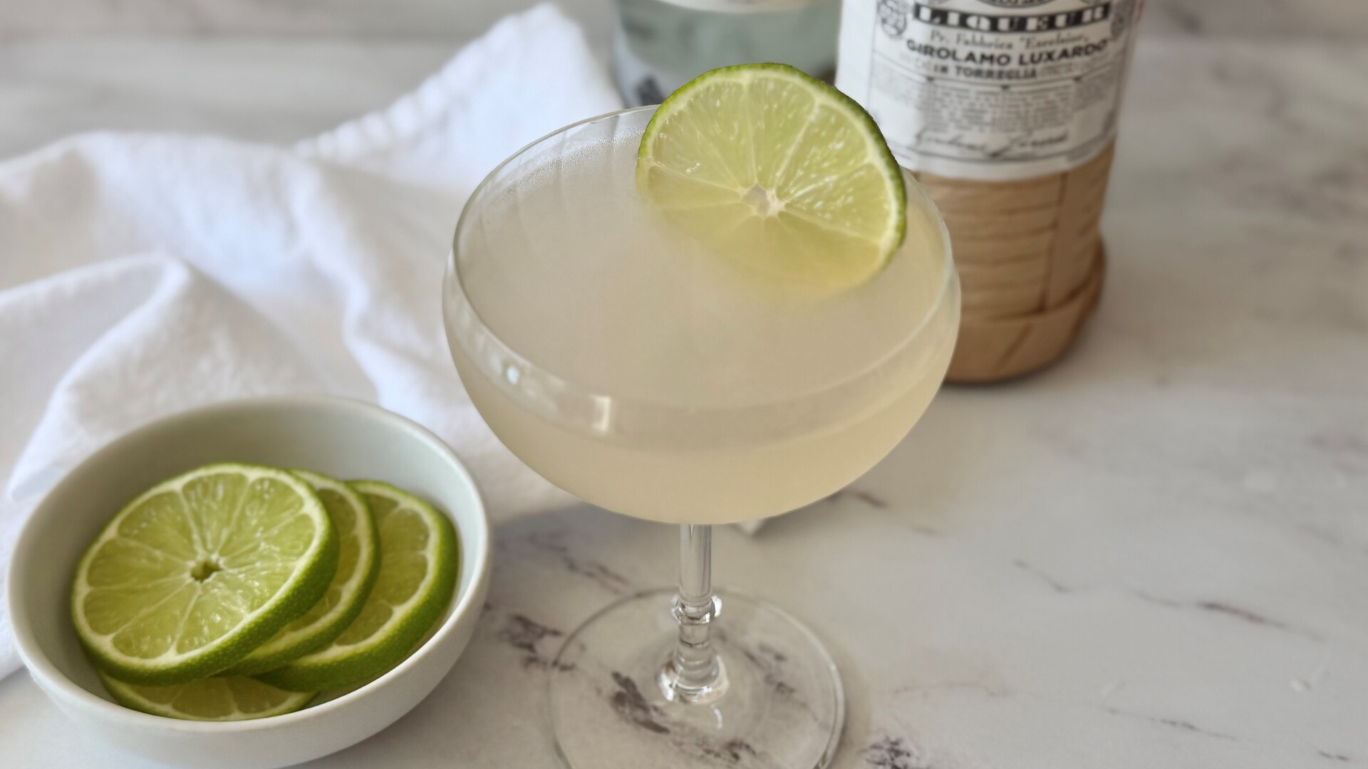 Video thumbnail for Classic Hemingway Daiquiri Recipe