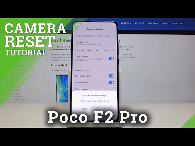 Video thumbnail for How to Adjust Camera Settings in XIAOMI Poco F2 Pro – Camera Settings