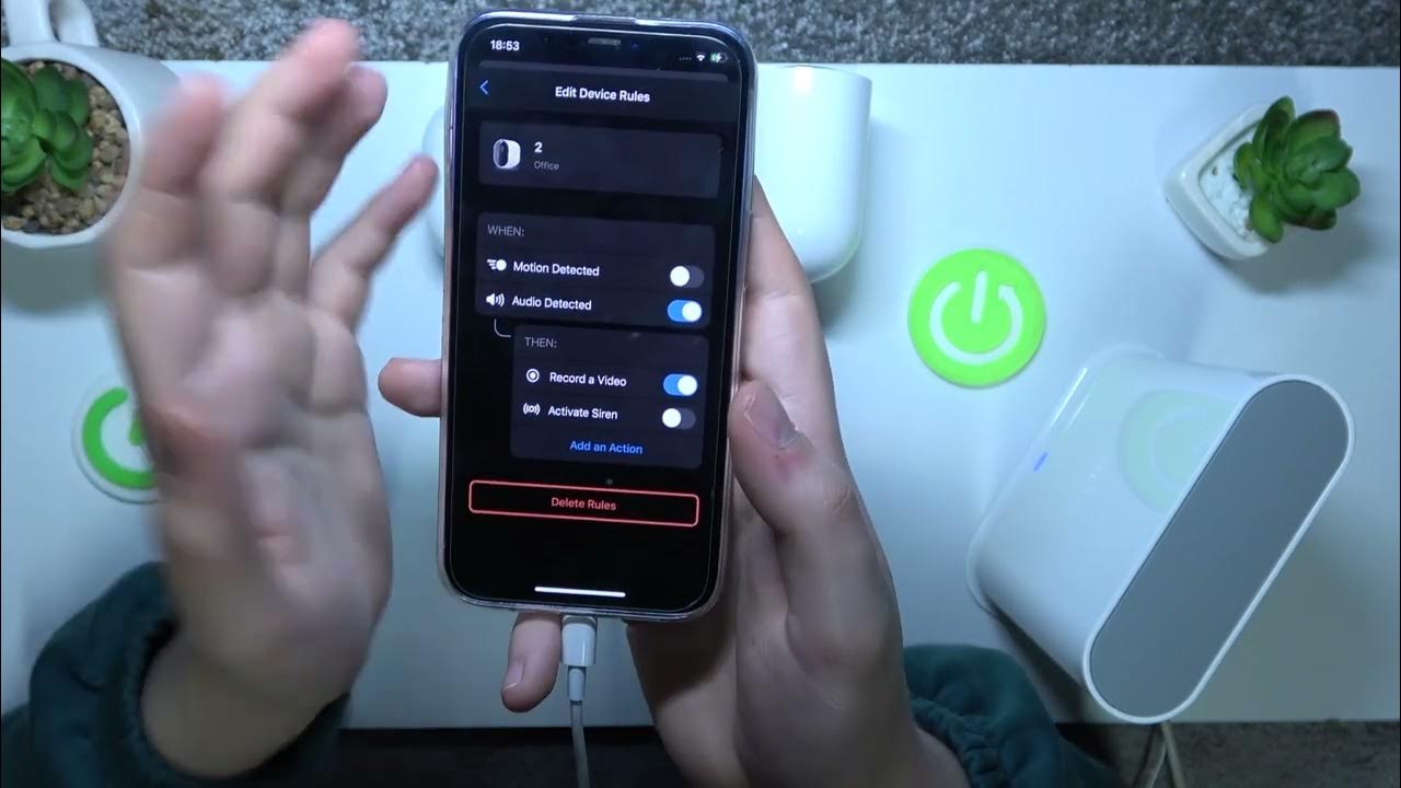 Video thumbnail for How to Set Up Audio Detection on ARLO Pro 3 - Sound Detection