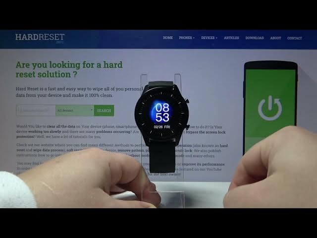 Video thumbnail for Media Tech MT 867 - How To Change Watch Face