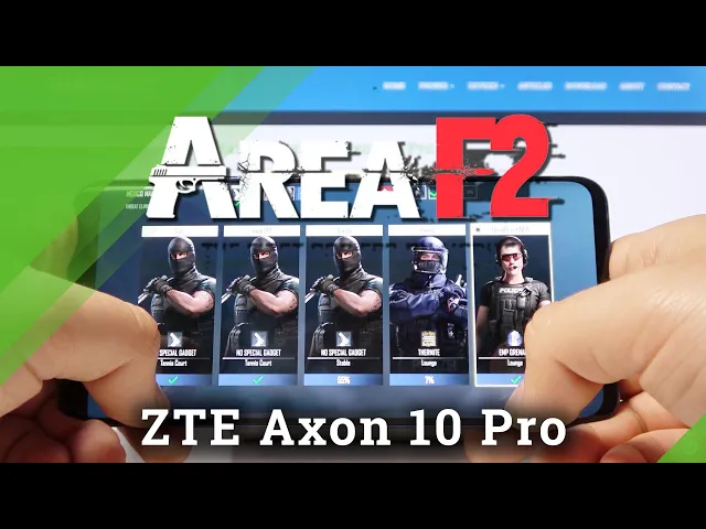Video thumbnail for How to Play Area F2 on ZTE Axon 10 Pro - Gaming Test