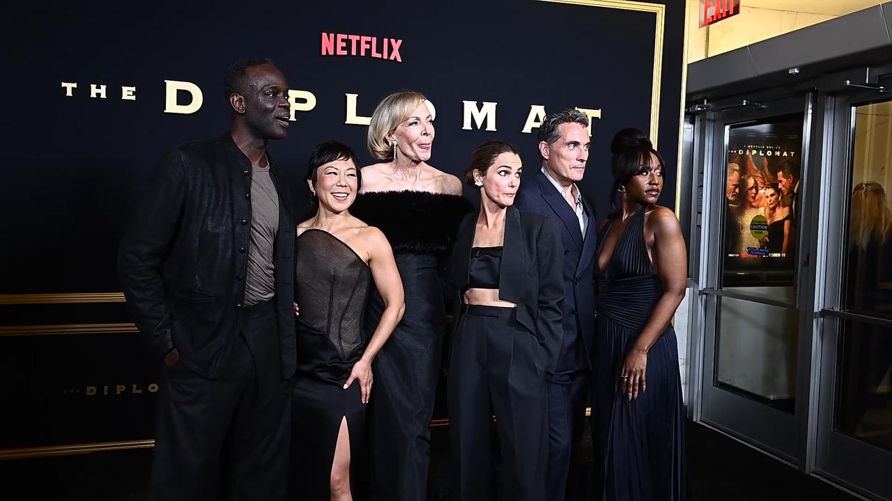 Video thumbnail for NY: 'The Diplomat' Season 4 Special Screaning - Arrivals 5.