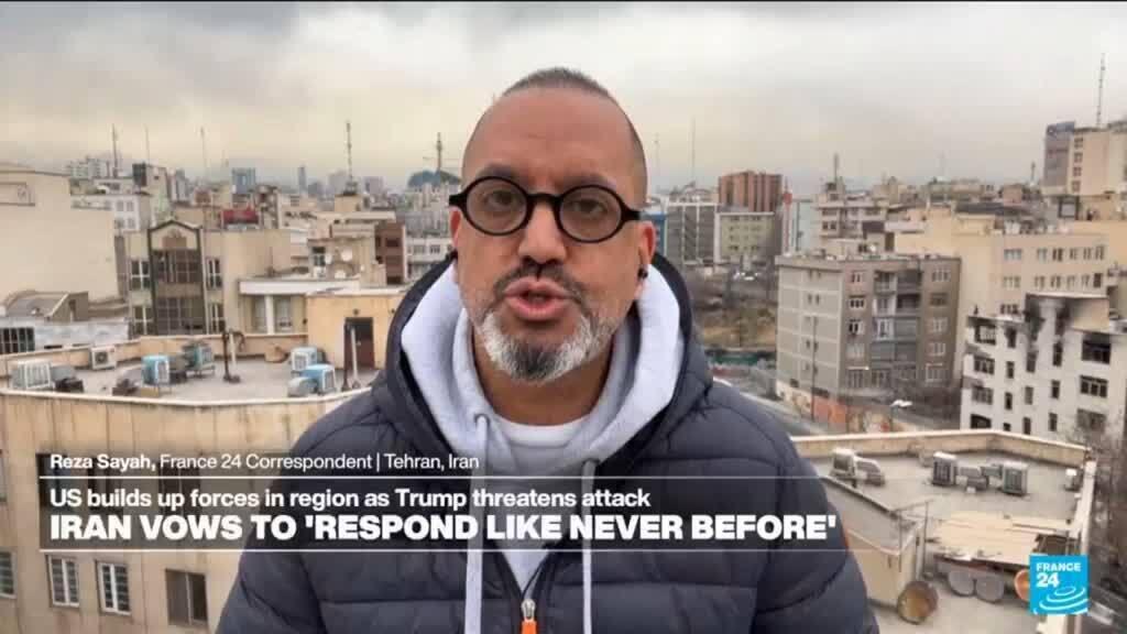 Video thumbnail for Iran-US rhetoric "raises spectre of war" but both still use intermediary talking channels