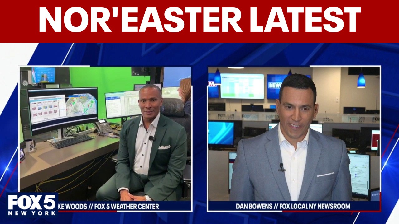 Video thumbnail for NYC weather timeline: Breaking down the nor'easter scenarios for this weekend