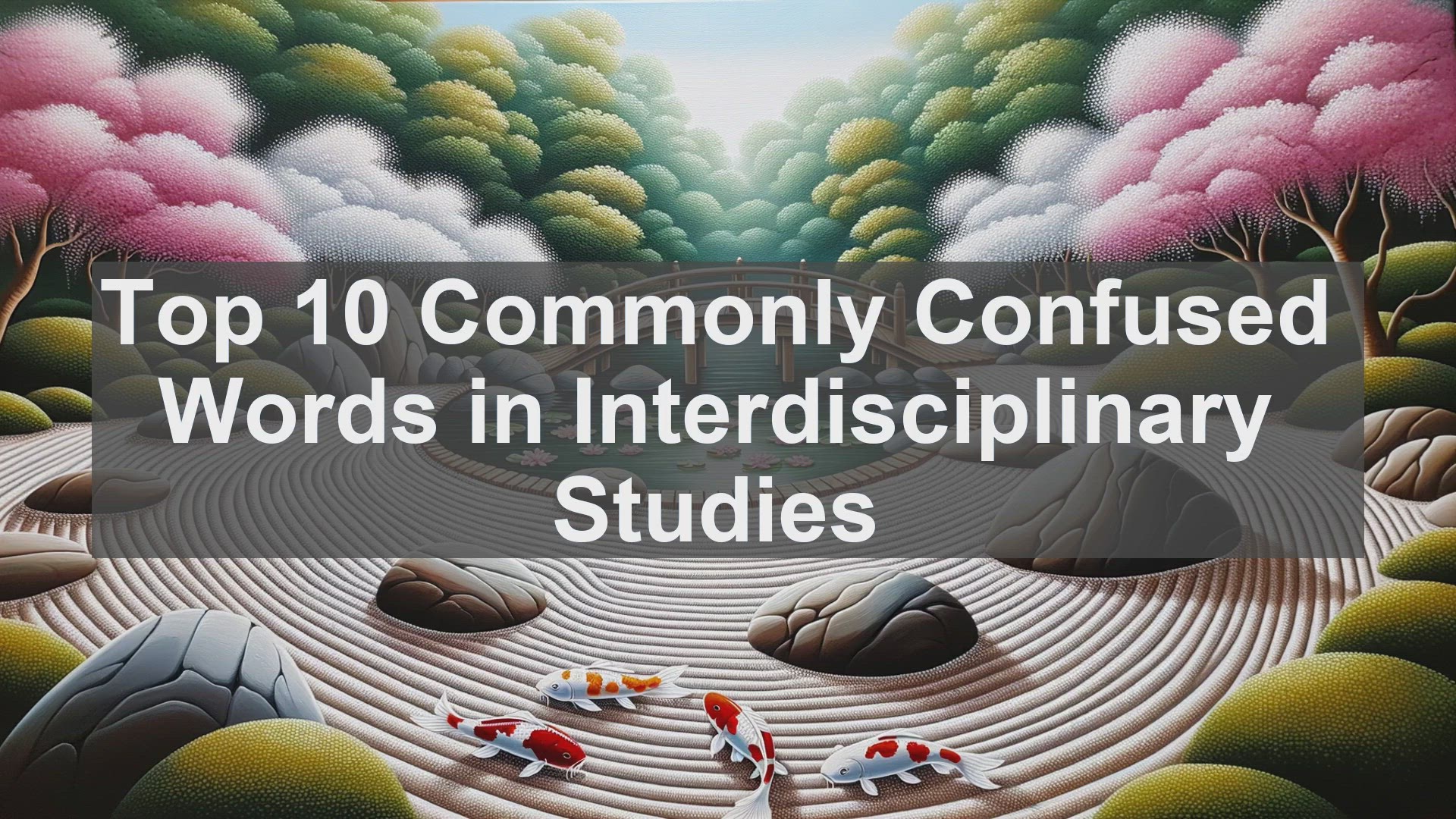 'Video thumbnail for Top 10 Commonly Confused Words in Interdisciplinary Studies'