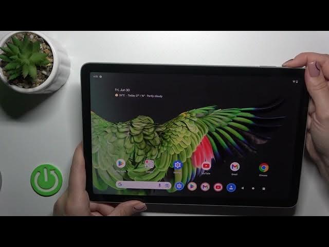 Video thumbnail for GOOGLE Pixel Tablet - Fingerprint Sensor Test