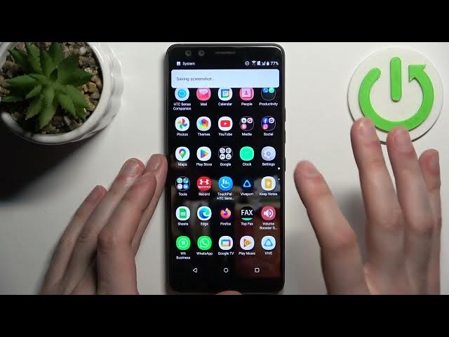 Video thumbnail for How to Take Screenshot on HTC U12+?