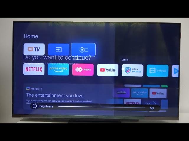 Video thumbnail for How To Adjust Brightness Level On Metz Google TV