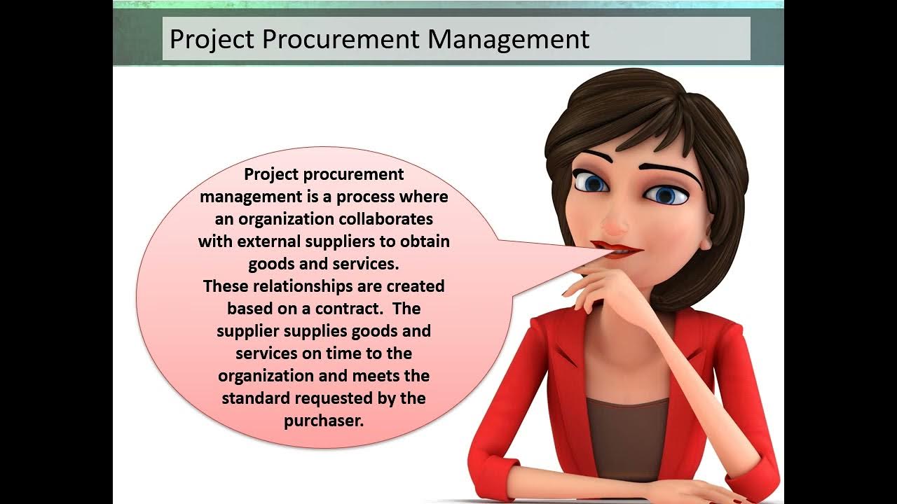 Video thumbnail for Project Procurement Management